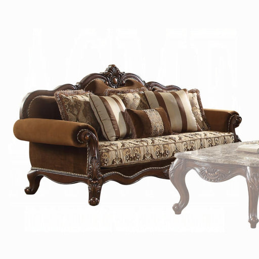 ACME Jardena Sofa W/6 Pillows(Same Lv01591) - Bed & Sofa Hub