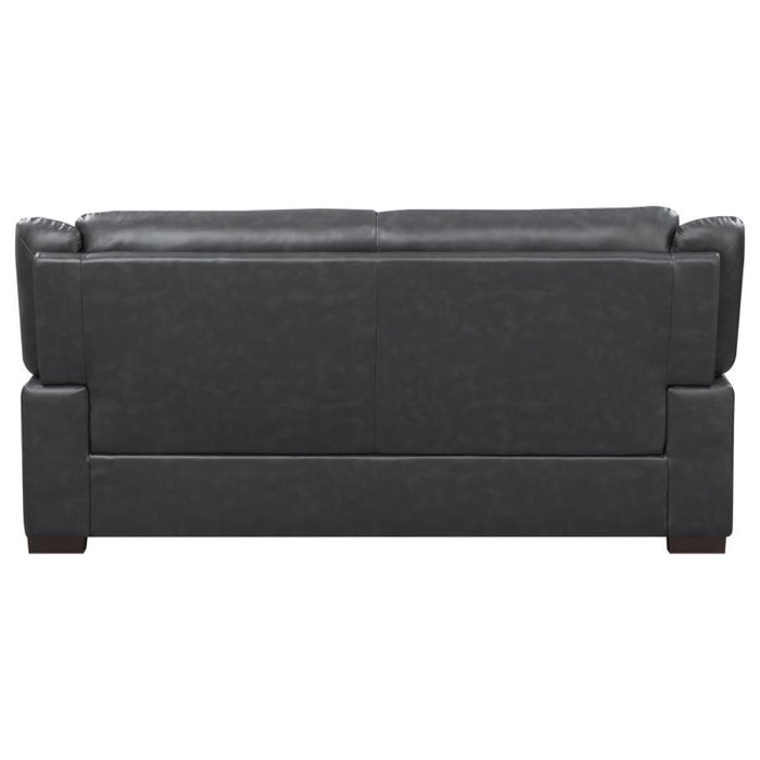 Coaster Arabella 3-piece Upholstered Padded Arm Sofa Living Room Set Grey - Bed & Sofa Hub