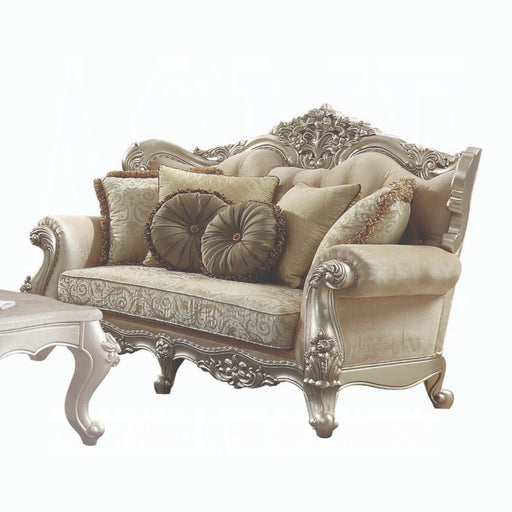 ACME Bently Loveseat W/5 Pillows(Same Lv01580) - Bed & Sofa Hub