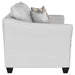 Coaster Leaton Upholstered Recessed Arm Sofa Brown Sugar - Bed & Sofa Hub