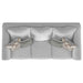 Coaster Leaton Upholstered Recessed Arm Sofa Brown Sugar - Bed & Sofa Hub