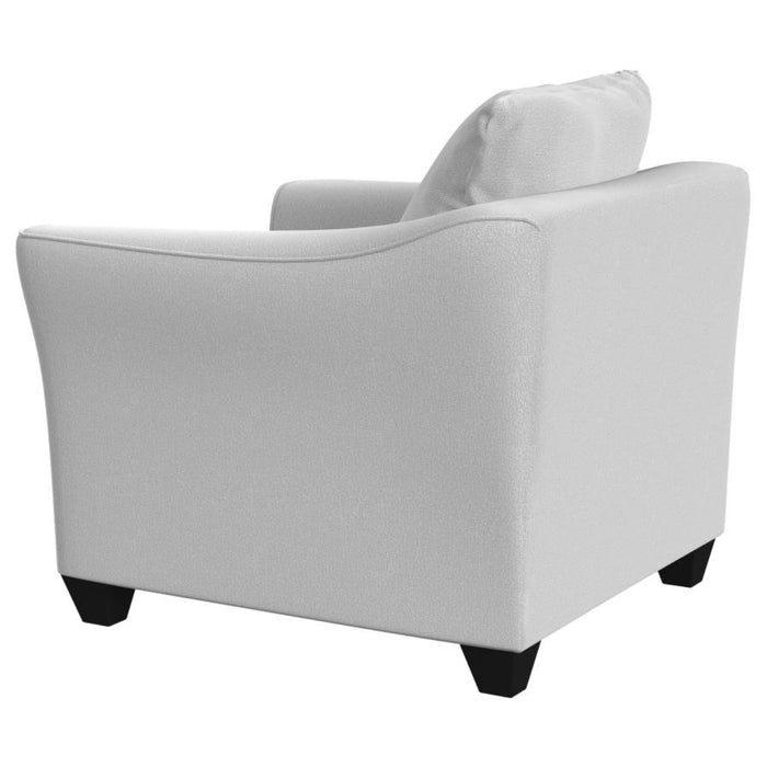 Coaster Salizar 3-piece Upholstered Flared Arm Sofa Living Room Set Sand - Bed & Sofa Hub