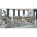 Coaster Eastbrook 3-piece Velvet Upholstered Tufted Sofa Living Room Set Grey - Bed & Sofa Hub