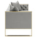 Coaster Eastbrook 3-piece Velvet Upholstered Tufted Sofa Living Room Set Grey - Bed & Sofa Hub