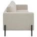 Coaster Tilly 3-piece Upholstered Track Arm Sofa Living Room Set Oatmeal - Bed & Sofa Hub