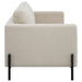 Coaster Tilly 3-piece Upholstered Track Arm Sofa Living Room Set Oatmeal - Bed & Sofa Hub