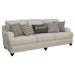 Coaster Glenn 3-piece Upholstered Sofa Living Room Set Light Grey and Grey - Bed & Sofa Hub