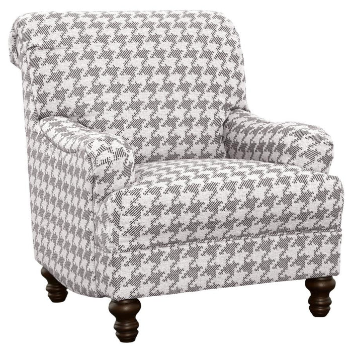 Coaster Glenn 3-piece Upholstered Sofa Living Room Set Light Grey and Grey - Bed & Sofa Hub