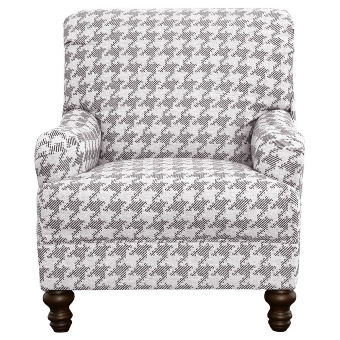 Coaster Glenn 3-piece Upholstered Sofa Living Room Set Light Grey and Grey - Bed & Sofa Hub