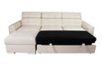 Maxima House IRYS Small Sleeper Sectional Left Corner Chaise Dol023 - Bed & Sofa Hub