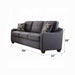 ACME Cleavon II Sofa W/2 Pillows - Bed & Sofa Hub