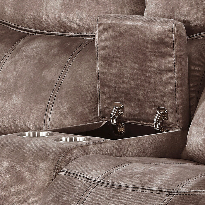 ACME Zubaida Motion Loveseat & Console W/USB - Bed & Sofa Hub