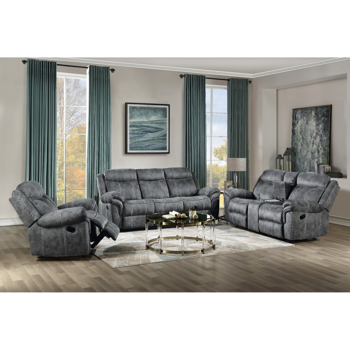 ACME Zubaida Motion Sofa & Console W/USB - Bed & Sofa Hub