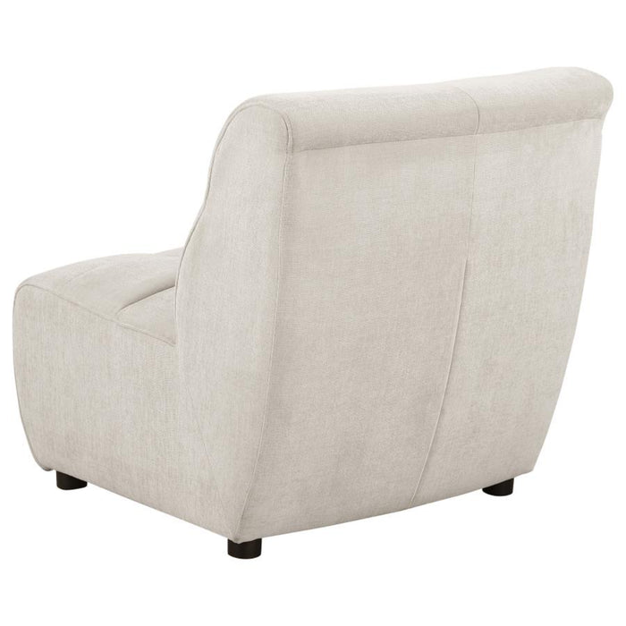Coaster Charlotte 5-piece Upholstered Modular Sectional Sofa Ivory - Bed & Sofa Hub