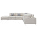 Coaster Serene 6-piece Upholstered Modular Sectional Sofa Beige - Bed & Sofa Hub