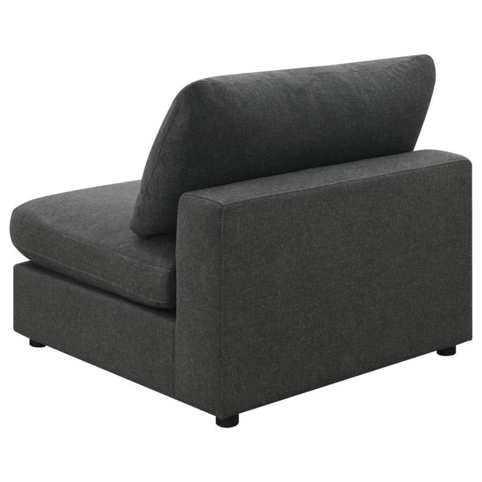 Coaster Serene 6-piece Upholstered Modular Sectional Sofa Charcoal - Bed & Sofa Hub