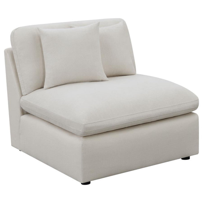 Coaster Hobson 6-piece Upholstered Modular Sectional Sofa Ivory - Bed & Sofa Hub