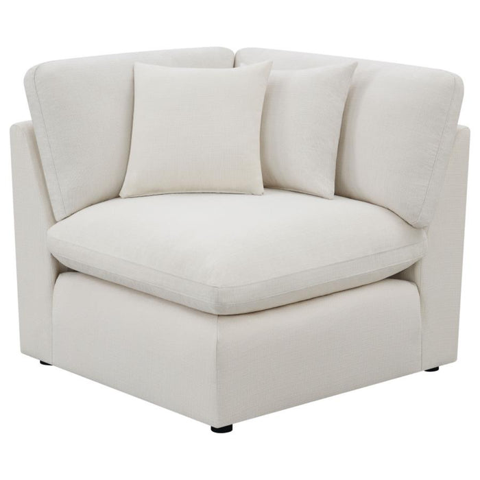 Coaster Hobson 6-piece Upholstered Modular Sectional Sofa Ivory - Bed & Sofa Hub