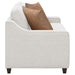 Coaster Christine 3-piece Upholstered Sloped Arm Sofa Living Room Set Beige - Bed & Sofa Hub