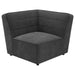 Coaster Sunny 6-piece Upholstered Modular Sectional Sofa Charcoal - Bed & Sofa Hub