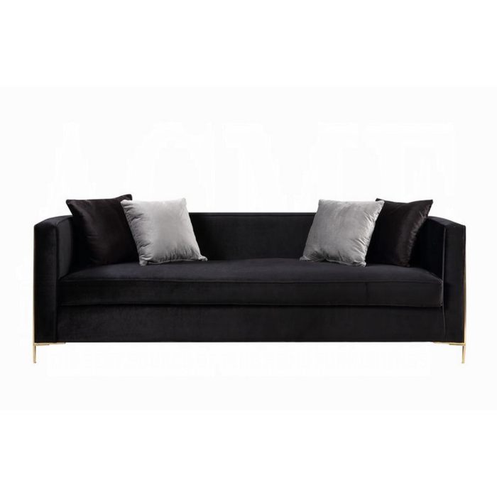 ACME Fergal Sofa W/4 Pillows - Bed & Sofa Hub