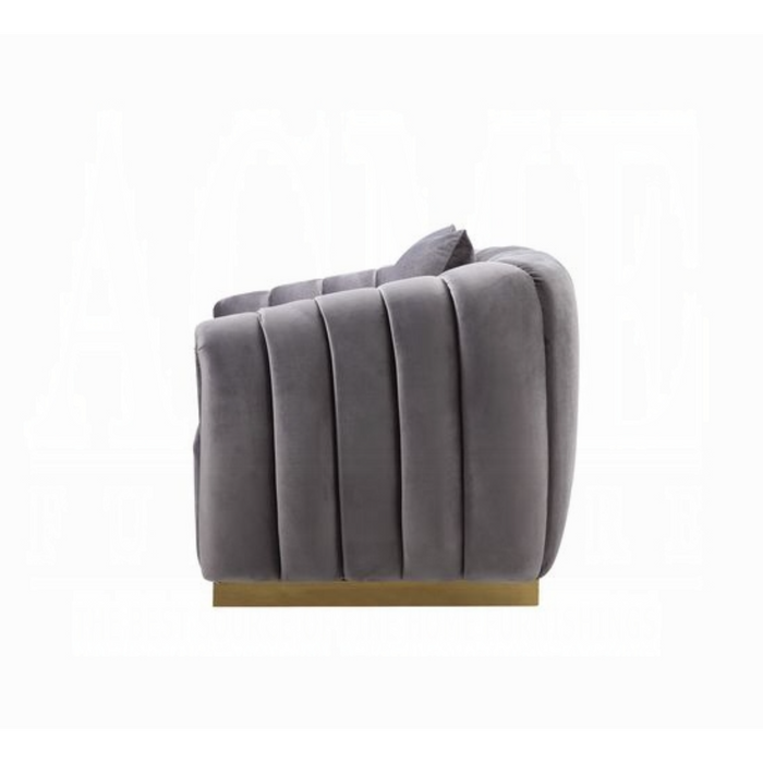 ACME Elchanon Loveseat W/2 Pillows - Bed & Sofa Hub