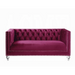 ACME Heibero Loveseat W/2 Pillows (Same Lv01401) - Bed & Sofa Hub