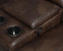 Coaster Brunson 3-piece Upholstered Reclining Sectional Sofa Brown - Bed & Sofa Hub