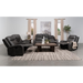Coaster Raelynn 3-piece Upholstered Reclining Sofa Living Room Set Grey - Bed & Sofa Hub