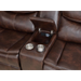 Coaster Sycamore Upholstered Power Reclining Sectional Sofa Brown - Bed & Sofa Hub