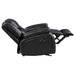 Coaster Camila 3-piece Upholstered Motion Reclining Sofa Living Room Set Black - Bed & Sofa Hub