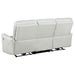 Coaster Greenfield 2-piece Power Reclining Sofa Living Room Set Ivory - Bed & Sofa Hub
