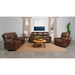 Coaster Greenfield 3-piece Power Reclining Sofa Living Room Set Saddle Brown - Bed & Sofa Hub