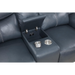 Coaster Sloane 2-piece Upholstered Reclining Sofa Living Room Set Blue - Bed & Sofa Hub