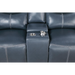 Coaster Sloane 2-piece Upholstered Reclining Sofa Living Room Set Blue - Bed & Sofa Hub