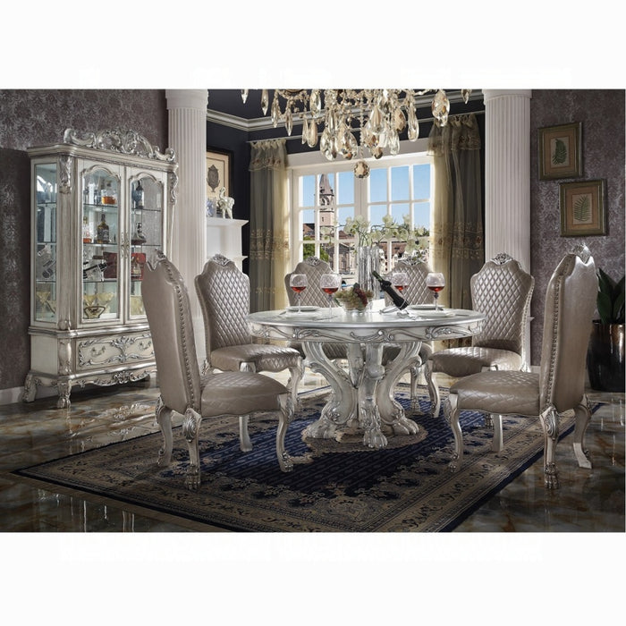 ACME Dresden Round Pedestal Dining Table - Bed & Sofa Hub
