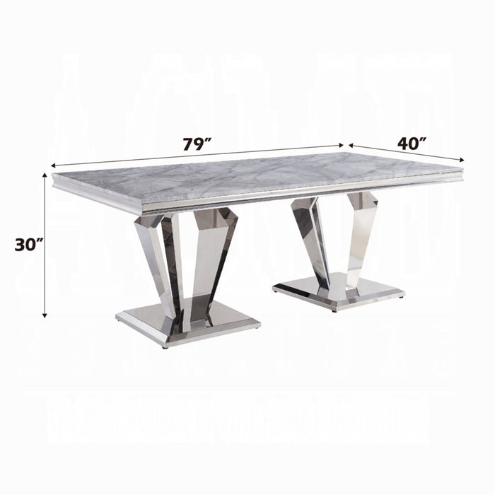 ACME Satinka Dining Table - Bed & Sofa Hub