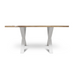 Maxima House Solid Wood Dining Table Natur-X40 - Bed & Sofa Hub