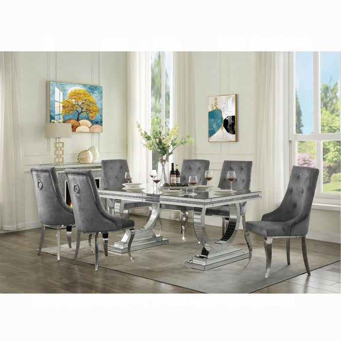 ACME Dekel Side Chair (Set-2) - Bed & Sofa Hub