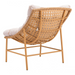 Zuo Merilyn Accent Chair Beige & Natural - Bed & Sofa Hub