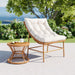 Zuo Merilyn Accent Chair Beige & Natural - Bed & Sofa Hub