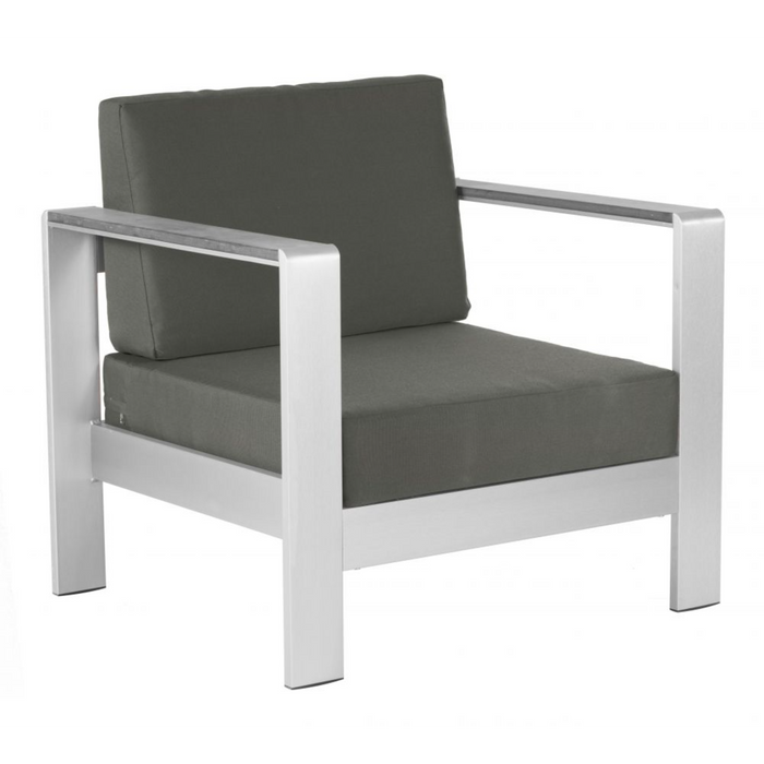 Zuo Cosmopolitan Armchair Dark Gray - Bed & Sofa Hub