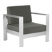 Zuo Cosmopolitan Armchair Dark Gray - Bed & Sofa Hub