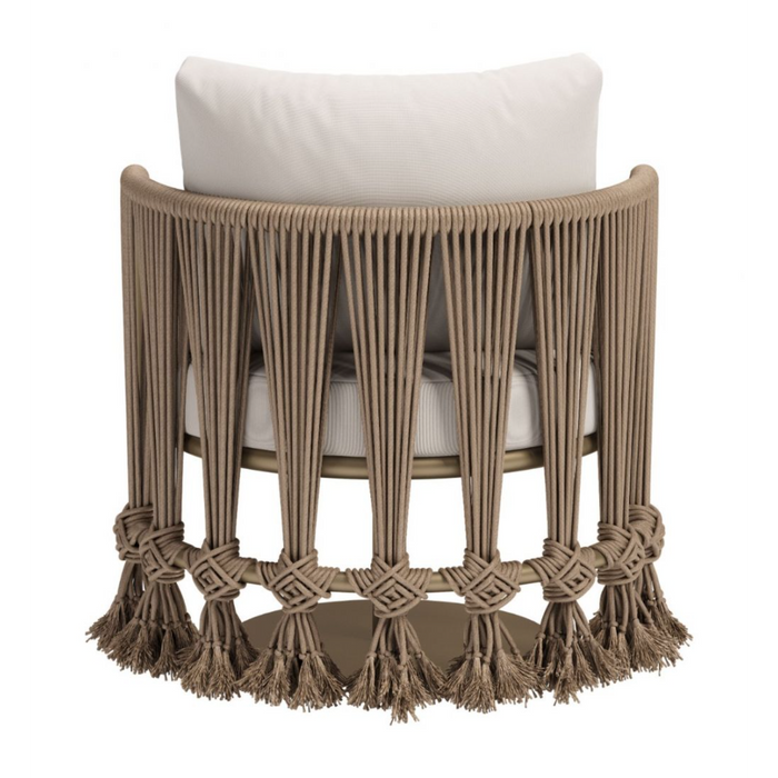 Zuo Uzel Accent Chair White - Bed & Sofa Hub