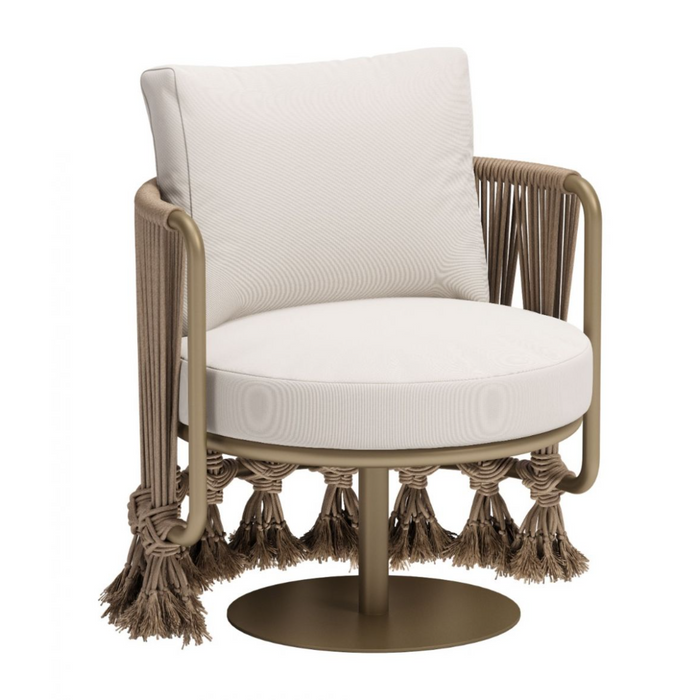 Zuo Uzel Accent Chair White - Bed & Sofa Hub