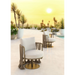 Zuo Uzel Accent Chair White - Bed & Sofa Hub