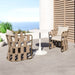 Zuo Soleil Dining Table White - Bed & Sofa Hub