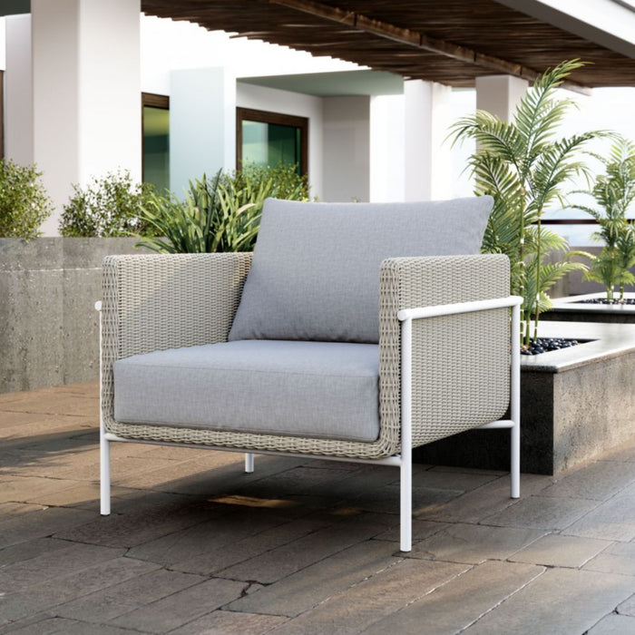 Zuo Frais Armchair Gray - Bed & Sofa Hub