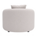 Zuo Sunny Isles Accent Chair Beige - Bed & Sofa Hub