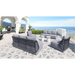 Zuo Mekan Sofa Gray - Bed & Sofa Hub
